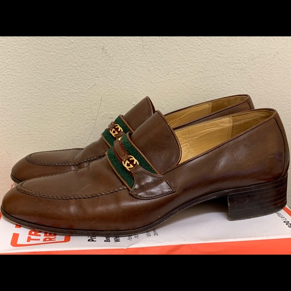 Vintage Gucci Loafers Size 10.4 / 43.5 - Picture 1 of 16